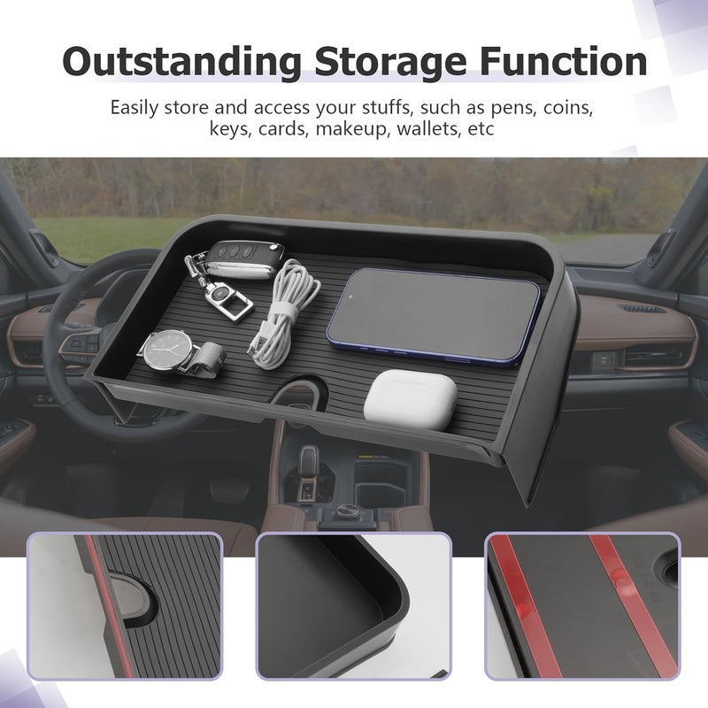 LUWU Dashboard Storage Tray for 2024-2025 Toyota Grand Highlander - Image 3