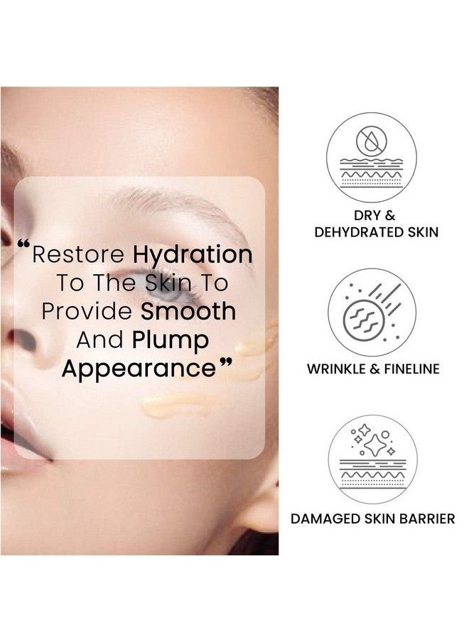 THE TRUE THERAPY 2% Hyaluronic Acid Serum With Provitamin B5 Intense Multilayer Hydration Probiotics Xylitol Dewy Looking Skin Moisturize Plump Skin Reduce Wrinkles Antiaging Serum 30 Ml  - Image 5