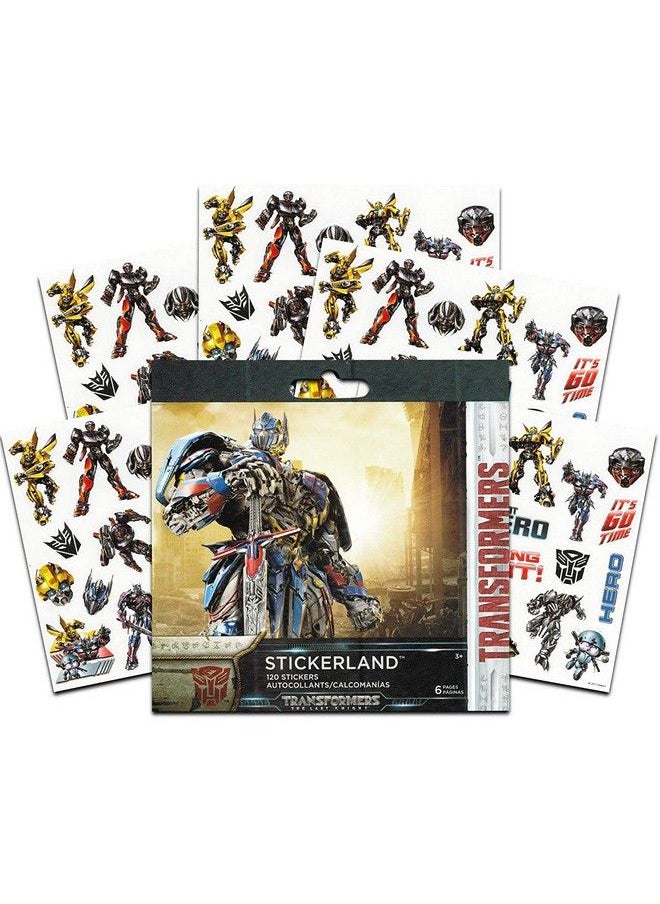 TRANSFORMERS - Imagine Ink Coloring Book Super Set With Over 300 Stickers (Includes Messfree Marker) - Image 1