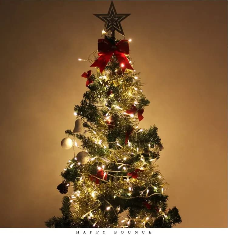 Gesto 20 متر أضواء سلسلة LED – قابس AC مقاوم للماء سلك نحاسي ضوء خيالي أصفر لتزيين المنزل، عيد الميلاد، الحديقة، ديبافالي وأضواء تزيين ديوالي لشرفة خارجية - أبيض دافئ - Image 3