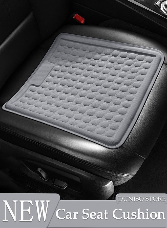 DUNISO Car seat Cushion for Gel Seat Cushion, Cooling Seat Cushion with Non-Slip Office Chair Gel Seat Cushion Home Wheelchair Seat Cushion Soft and Breathable Fits Car, SUV, Pickup Truck - Image 1