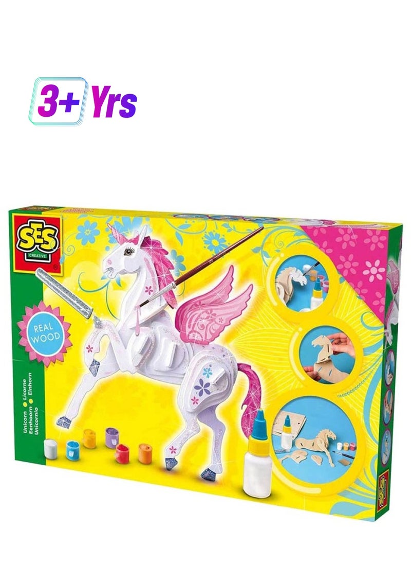 SES Creative SES Creative -  Unicorn Toy 9 Pieces Set  - Image 1
