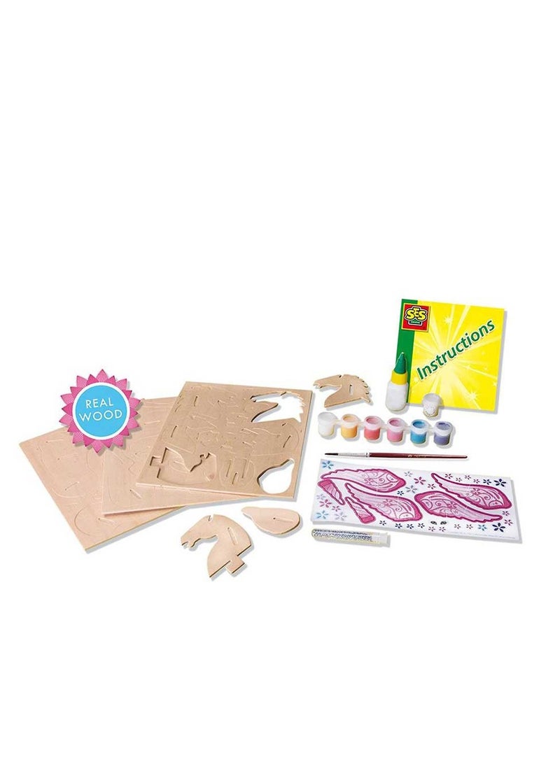 SES Creative SES Creative -  Unicorn Toy 9 Pieces Set  - Image 2