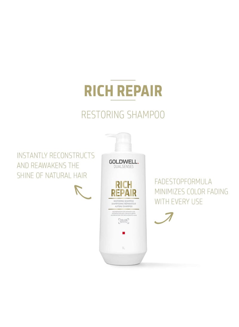 Goldwell Goldwell Dualsenses Rich Repair Restoring Shampoo  - Image 2