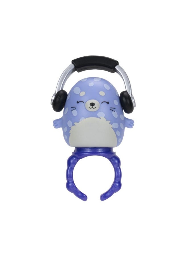 Squishmallows سكووش-أ-لونغز من سكووشمالوز 8 عبوة (الأسلوب 4- W2) - (8) 1” ميني-سكووش مع (2) ملحقات، (1) خاتم، ودليل جامع - اجمع، تبادل، والعب - Image 2