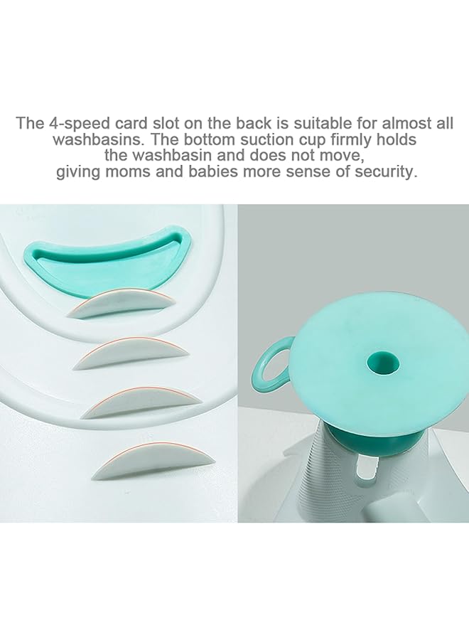 Kaigital Baby Bath Rinse Tub For Sink Infant Seat For Bath Portable Body Support For Wash Basin Non Slip Design For Safety - Image 4