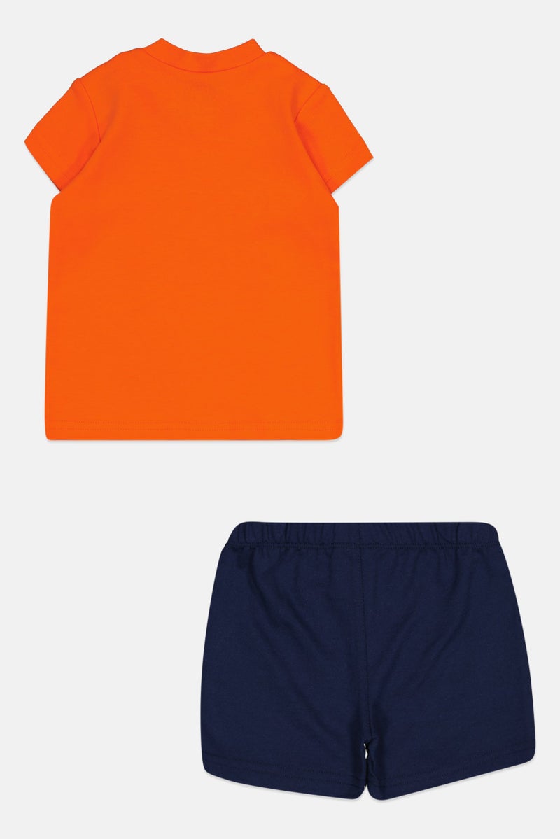 Ocean Pacific طقم جرافيك مكون من قطعتين للأولاد الصغار، متعدد الألوان - Image 2