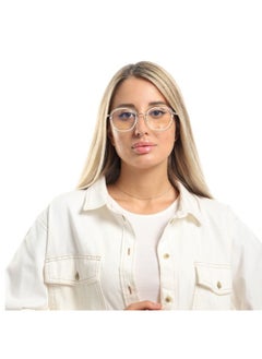 CHRIS TERNI نظارة طبية بإطار دائري للنساء من كريس تيرني 78A0030-C1  - Image 1