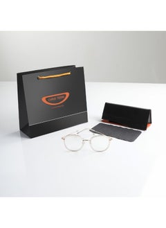 CHRIS TERNI نظارة طبية بإطار دائري للنساء من كريس تيرني 78A0030-C1  - Image 4
