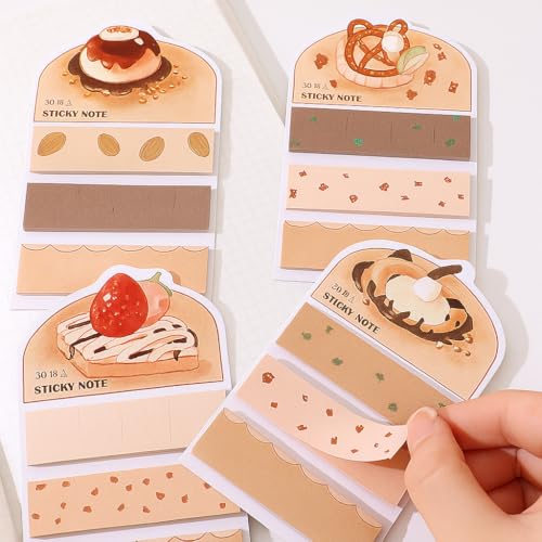 Coslifestore - Sticky Notes Set 12 Designs Pack of 360 Sheets Cute Memo Pads Ideal for Notes, Organization, and Reminders Also Used in journaling, Scrapbooking, School, Office, and Crafts -Stationery - Image 5