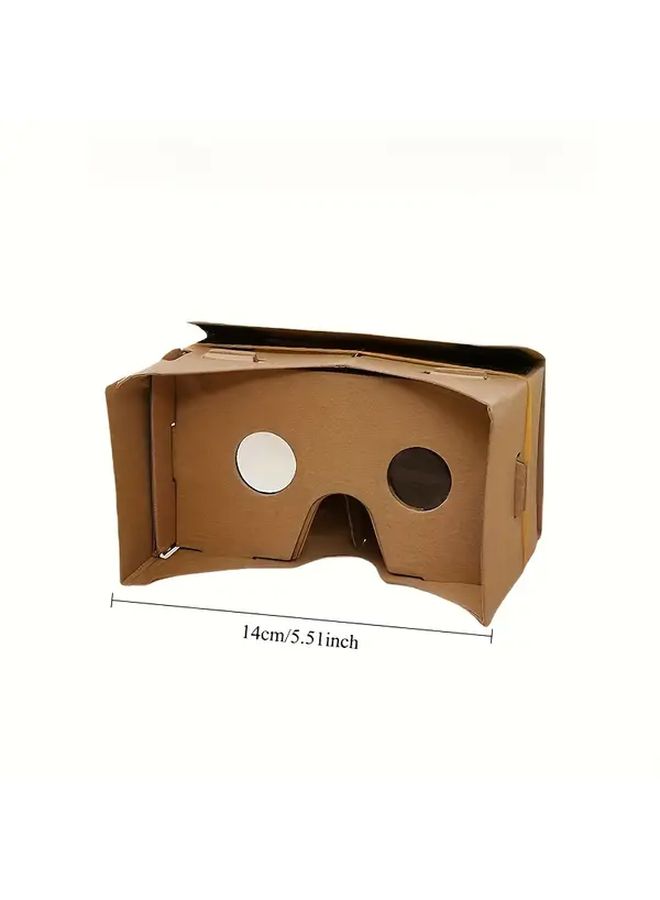 Paper Material Portable VR Headset For Immersive 3D Games And Video Entertainment - Image 2