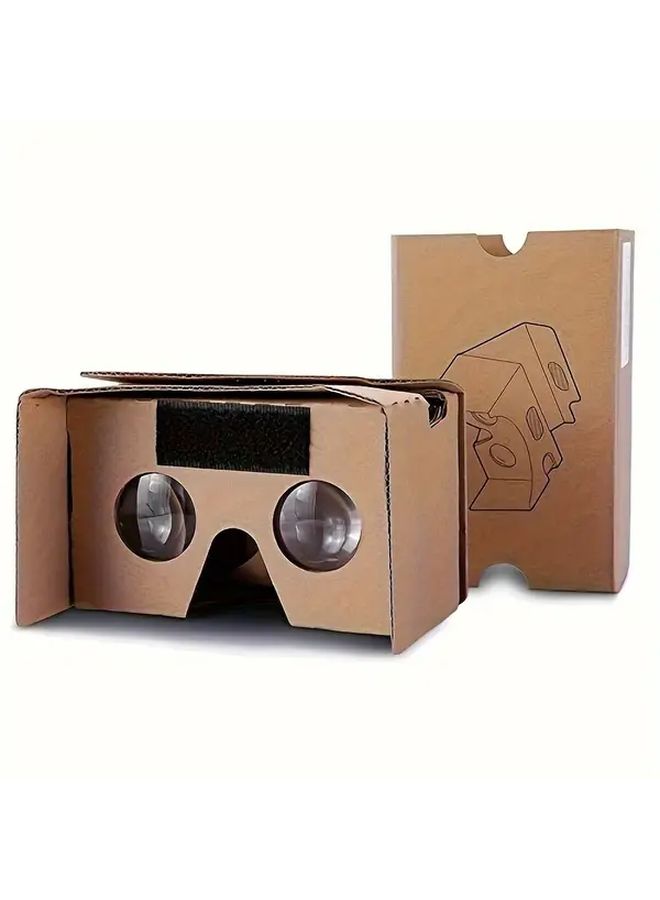 Paper Material Portable VR Headset For Immersive 3D Games And Video Entertainment - Image 1