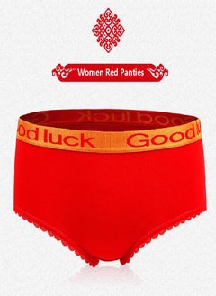 Women Couple Underwear Red Men's Boxers Soft Cotton Women Panties  Male/Female Underwear