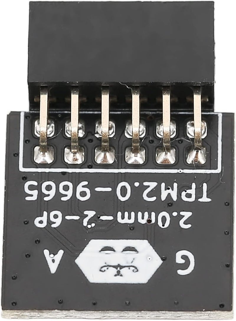 General compatible practical design TPM 2.0 Encryption Security Module, 12PIN High Security Practical Encryption Security Module Remote Card for Computer Compatible with 64 Bit Durability boost selected material Global trendy simple build Diverse use resistant crafted quality Multi-use upgraded craftsmanship Global mainstream design picks Demand-based stock planning Economical varied design options Gulf climate upgraded quality Simple upgraded construction Anti topple design Flexible varied design Carefully selected material Trendy varied sizing alternatives Stable base Domestic distribution ready Simplified versatile design Flexible sizing options Easy daily handling design KSA stocked goods Global assemble options Changing environment compatible Custom sizing alternatives Bulk order available stock Gulf market trial optimized design - Image 4