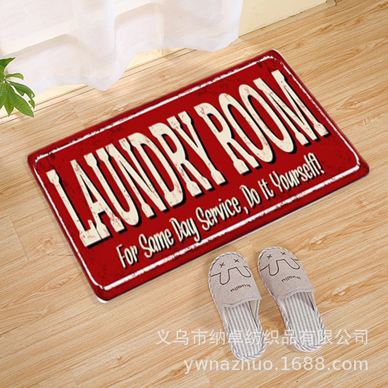 Products Flannel Laundry Floor Mat Kitchen Bathroom Mat Source Manufacturers A Generation Of Global - Image 1