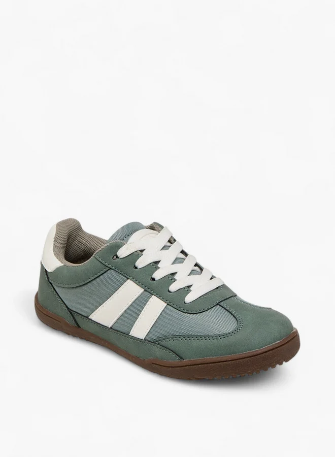 Mister Duchini Boys Panelled Lace-Up Sneakers