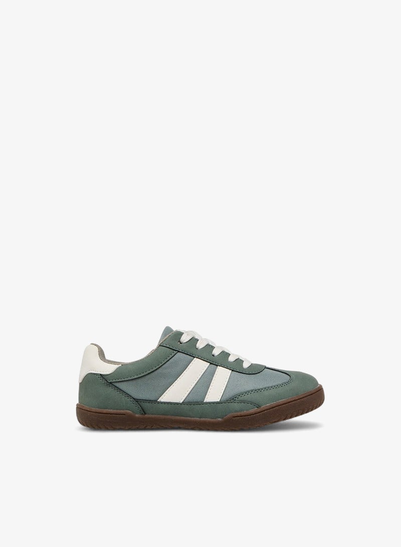 Mister Duchini Boys Panelled Lace-Up Sneakers - Image 1