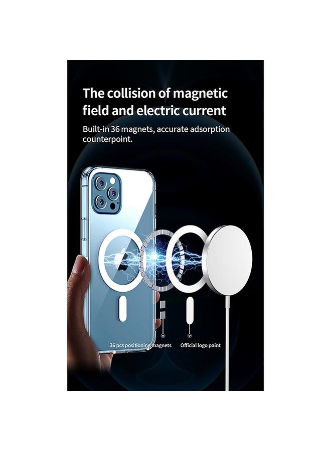 TOTUDESIGN Case For iPhone 12 / 12 Pro AA-160 Crystal Shield Series MagSafe Transparent Case - Image 4