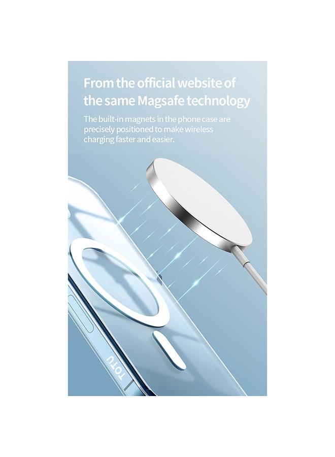 TOTUDESIGN Case For iPhone 12 / 12 Pro AA-160 Crystal Shield Series MagSafe Transparent Case - Image 3