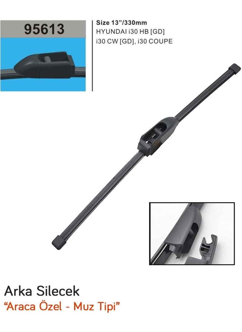 RBW 95613 Hyundai I30 Hb 2011-2017 Rear Banana Wiper  - Image 2