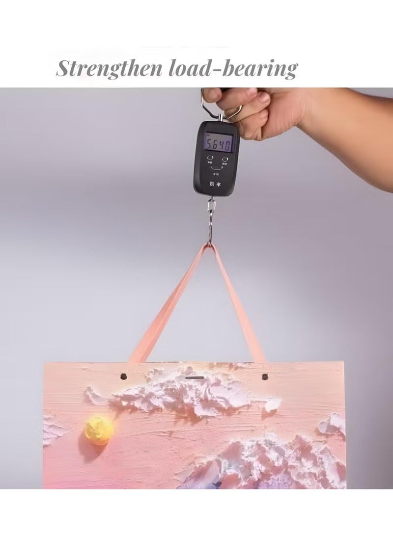 5Pcs Color Gift Bag with Handle, Oil Painting Gift Paper Bags Medium Size Small Gift Bags Birthday Craft Paper Gift Bags for Presents,Birthdays, Mother's Day,Weddings, Party（25X12X22CM） - Image 5