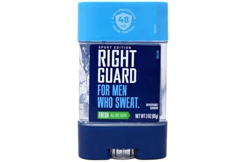 Right Guard Sport Edition Antiperspirant Deodorant Clear Gel Fresh Scent 3 oz Pack of 6 - Image 5