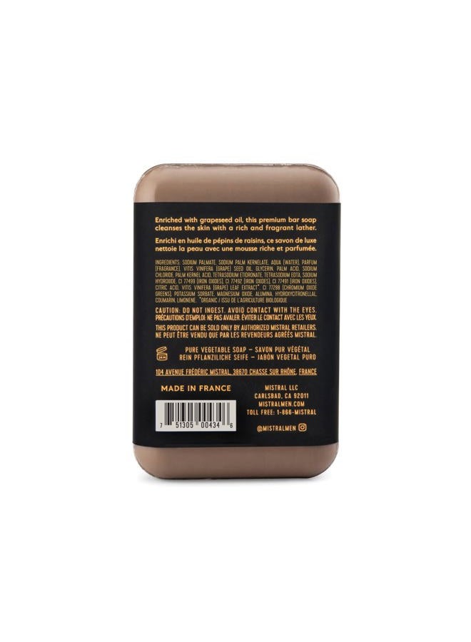 mistral Men's Teak Wood Bar Soap, Teak Wood - Image 2