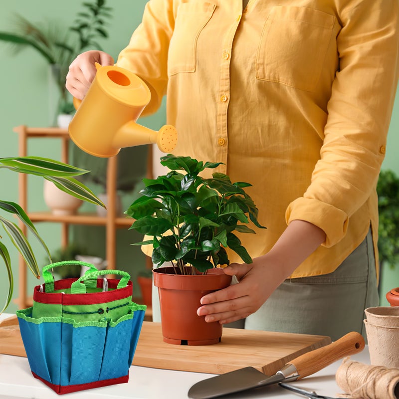 🌱 مجموعة أدوات بستنة مع إبريق سقي مقاوم مع حقيبة تخزين - Image 4