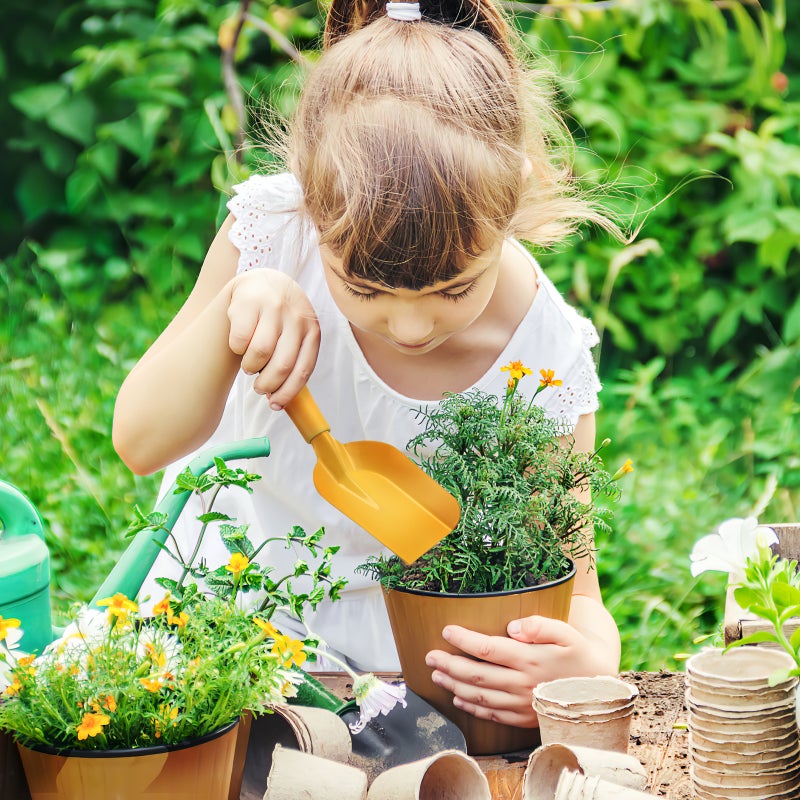 🌱 مجموعة أدوات بستنة مع إبريق سقي مقاوم مع حقيبة تخزين - Image 5