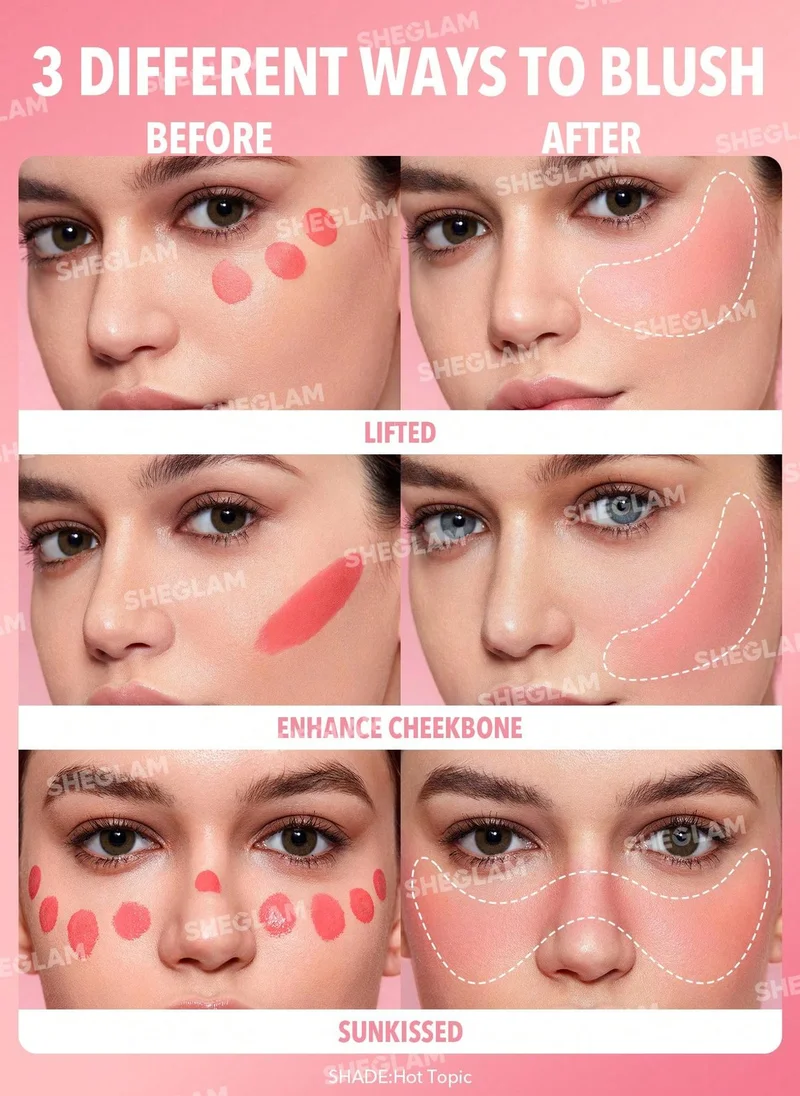 SHEGLAM Color Bloom Liquid Blush-Cutie Pie