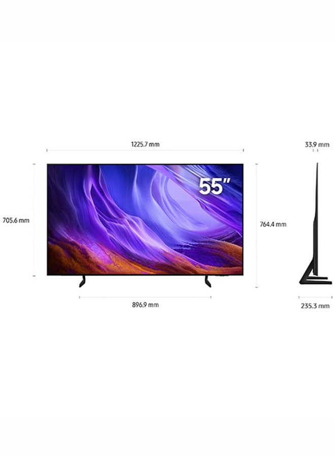 سامسونج Samsung 55 Inch OLED TV, S85H, 4K, HDR 10+, Motion Xcelerator 120Hz, Dolby Atmos, OLED HDR, Premium Gaming Pack, Smart TV, QA55S85HA (2026 - International Version) QA55S85HA black - Image 3