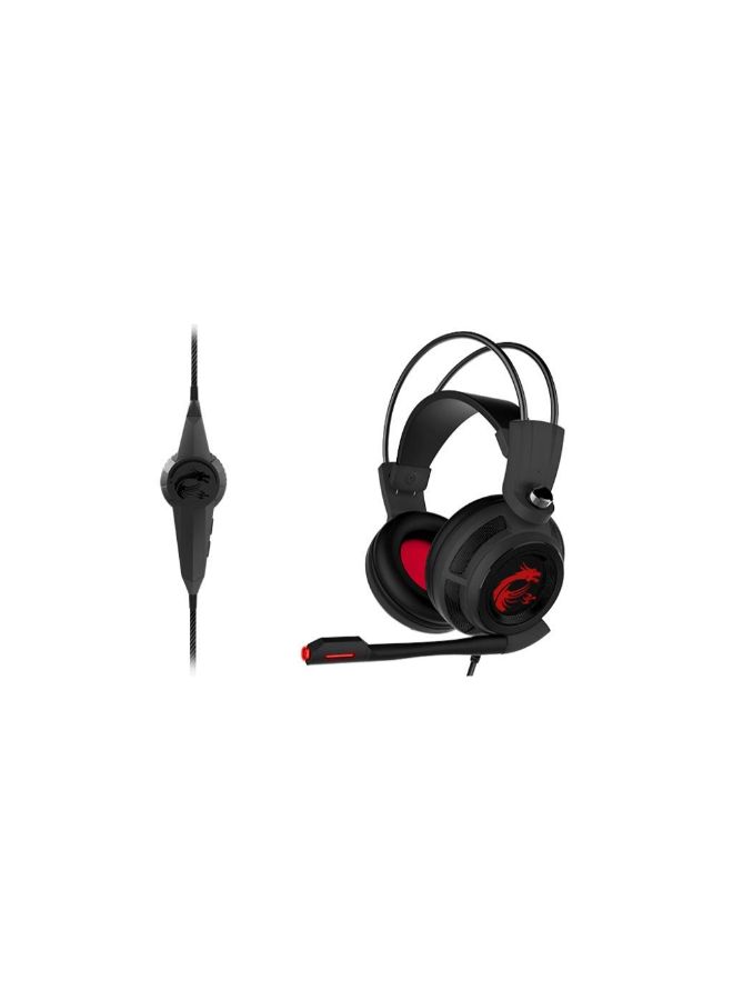 MSI Wired Over-Ear Gaming Headphone With Microphone - Image 4