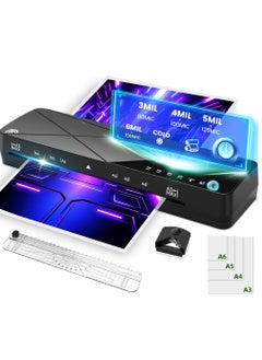 FN Laminator Machine A3 Laminating Machine with Laminating Sheets, 5-in-1 Lamination Machine with 6 Laminating Modes and Auto-Off for Home Office School  - Image 1