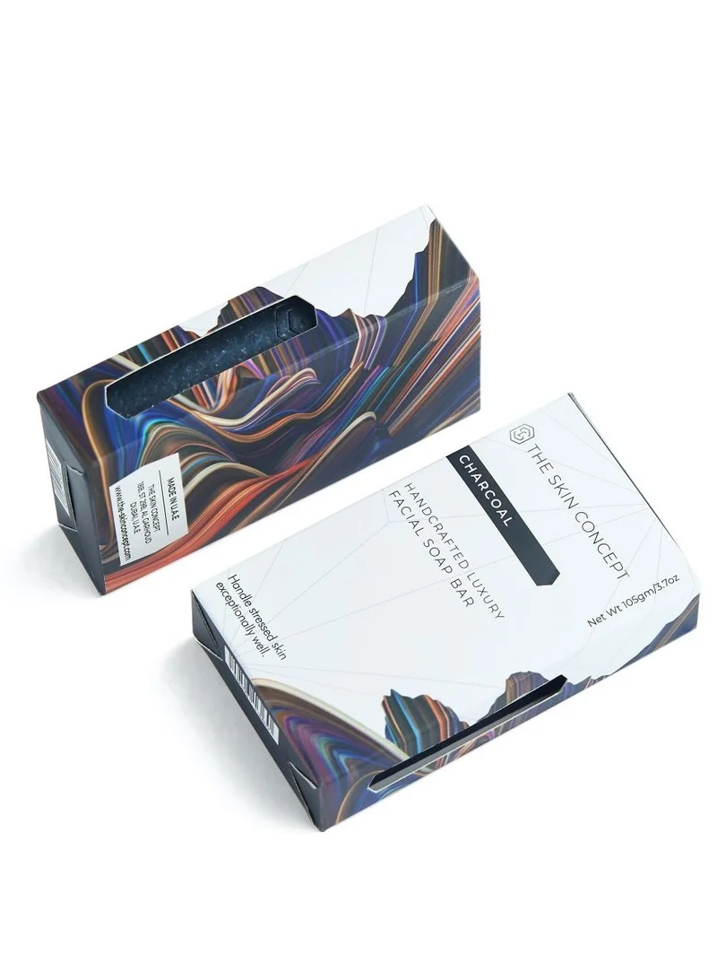 THE SKIN CONCEPT The Skin Concept Premium  Anti Acne Facial Soap Bar - Charcoal - Handmade, Vegan