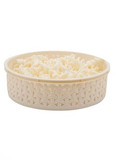 JAYPEE Jaypee Round Plastic Food Storage Container 8"-1280ml, White  - Image 2