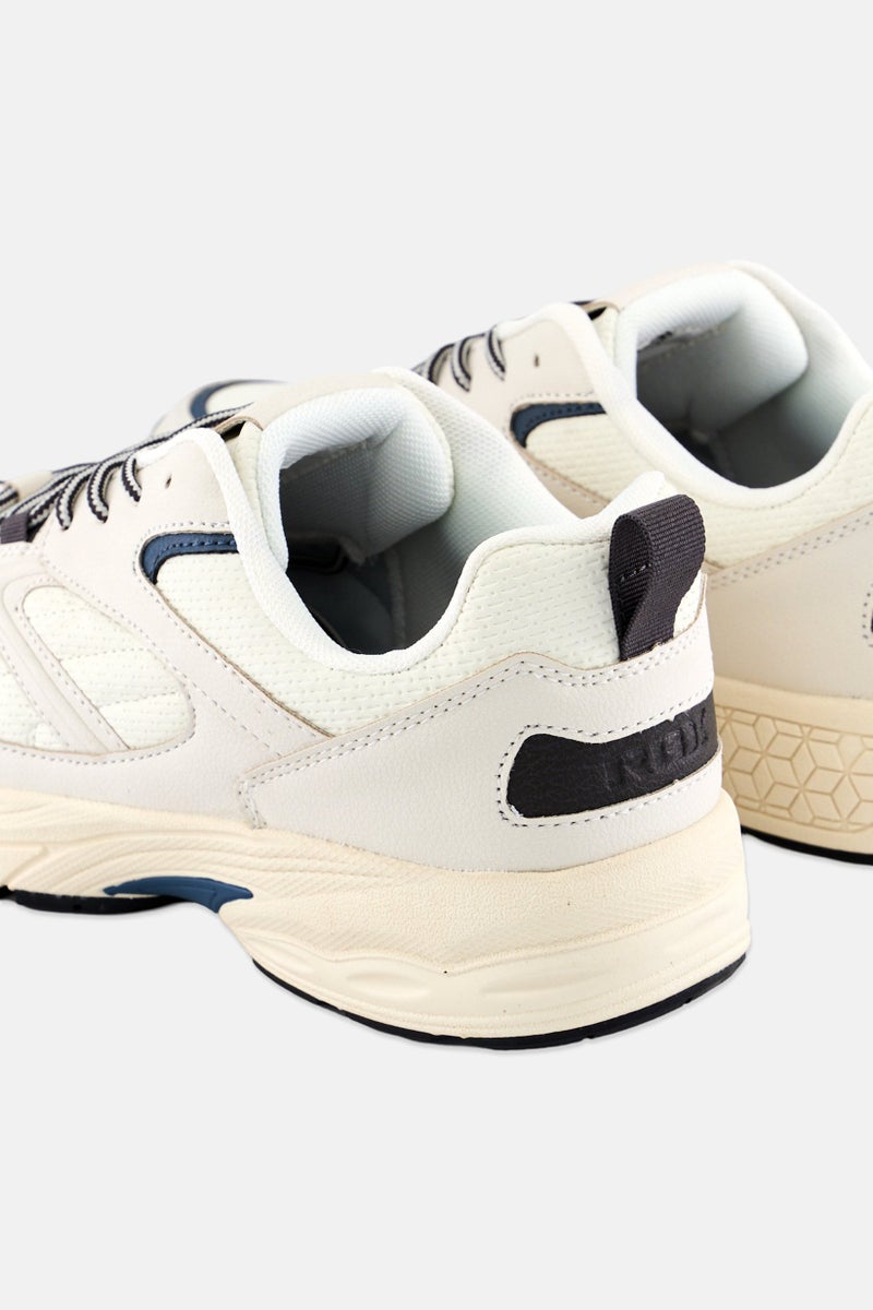 RBX Men Lace Up Outdoors Shoes, Off White - Image 2