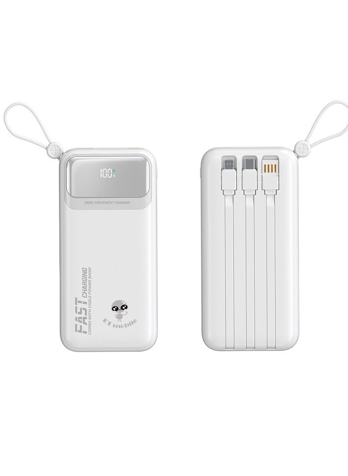 ET mobile 30000 Portable Powerbank White 22.5W - Image 1