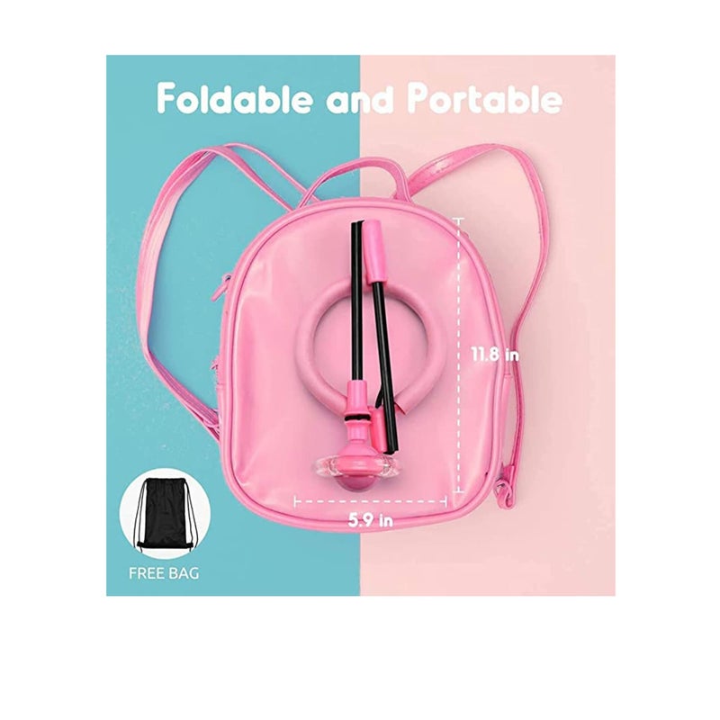 SOLARAE Kids Foldable PVC & PP Materials Ankle Skip Ball Flash Jump Colorful Sports Swing Ball, Fitness Jump Rope Fat Burning Game for Adults and Children - Image 4