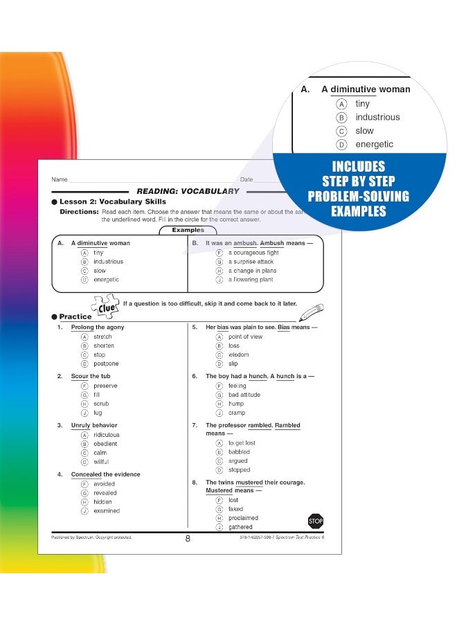 Spectrum Test Practice, Grade 6: Volume 66  - Image 4