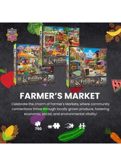 MasterPieces Masterpieces 750 Piece Jigsaw Puzzle for Adults and Family - Locally Grown - 18"x24"  - Image 2