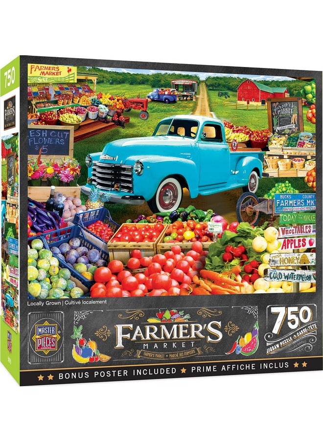 MasterPieces - Masterpieces 750 Piece Jigsaw Puzzle for Adults and Family - Locally Grown - 18"x24" - Image 1