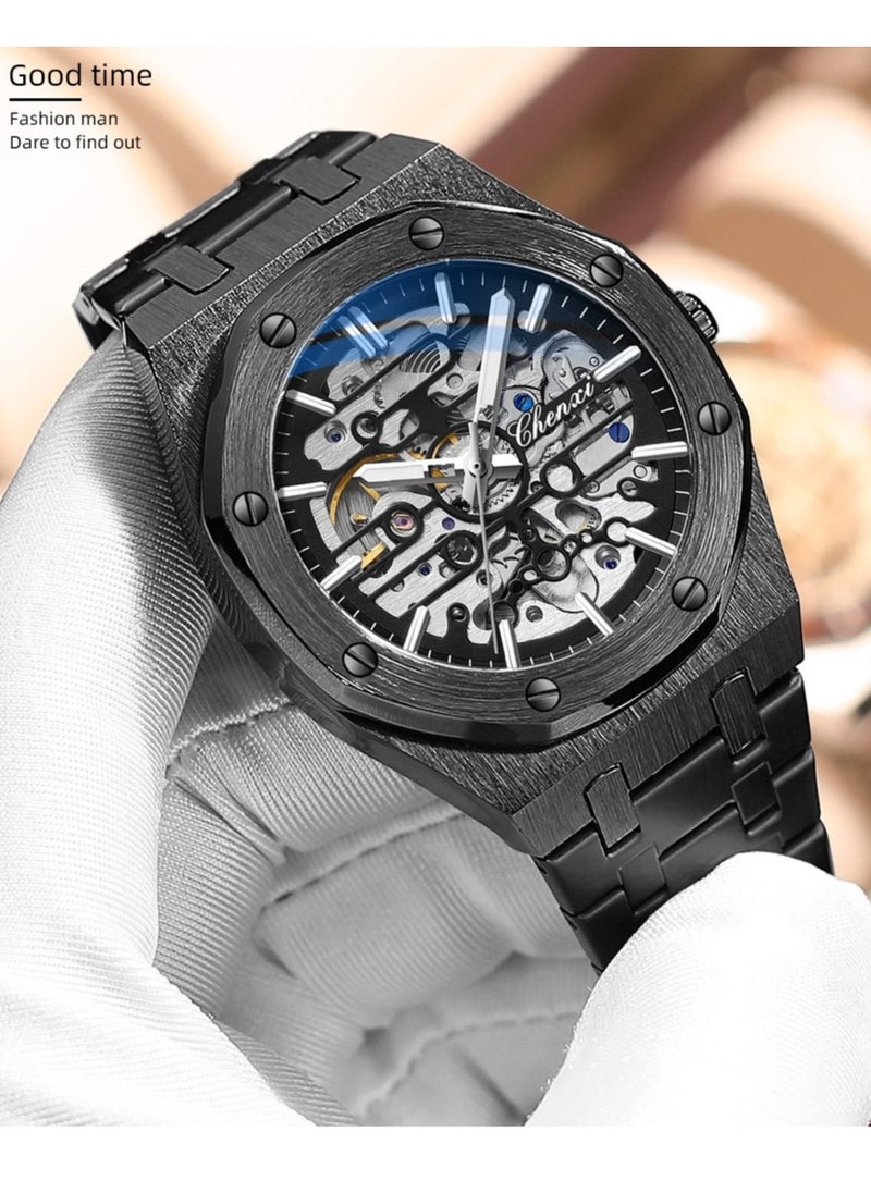 Chenxi Men's Waterproof Stainless Steel Automatic Wristwatch  - Image 4