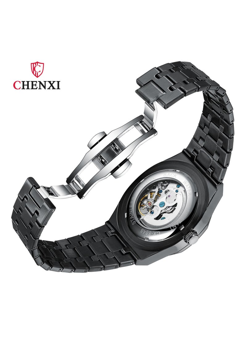 Chenxi Men's Waterproof Stainless Steel Automatic Wristwatch  - Image 3
