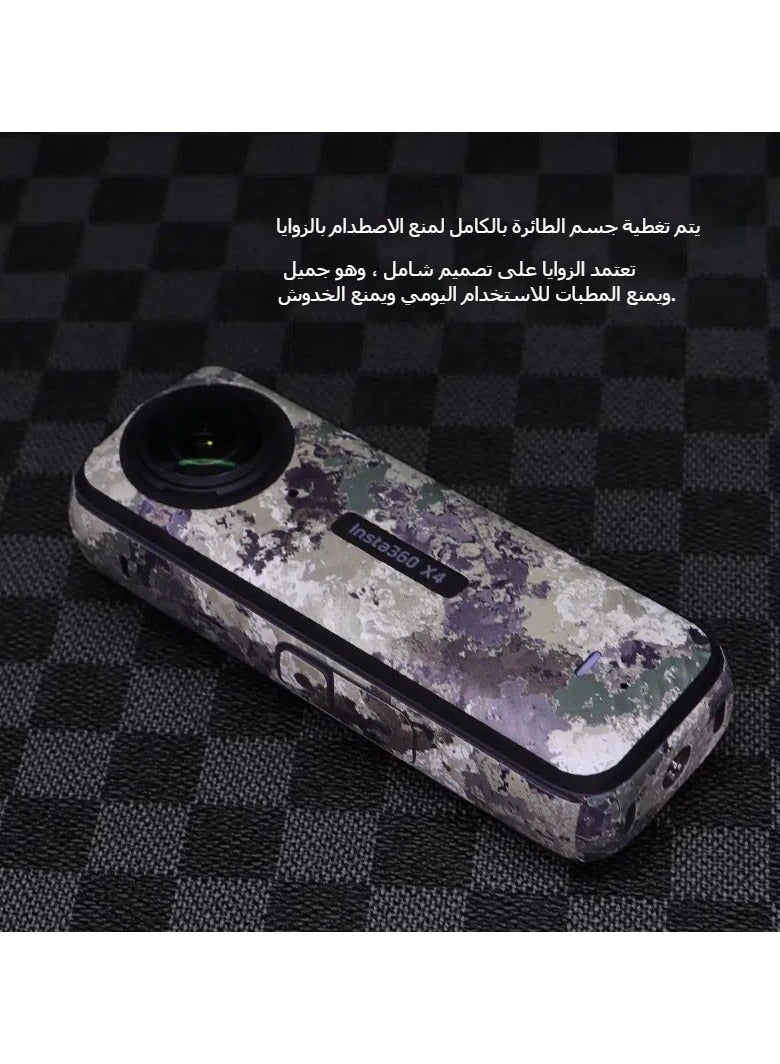 general Suitable for Insta360 X4 Action Camera Sticker X4 Sticker Sticker Stick - Image 4