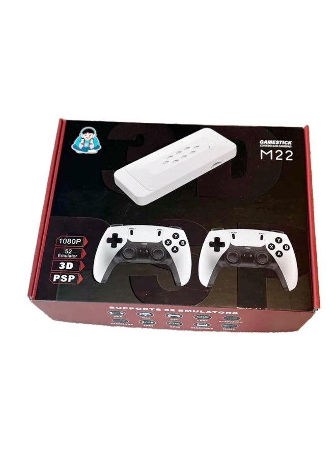 BlueFire M22 4K Retro Game Stick Console | 20,000+ Classic PSP/PS1 Games | 52 Emulators | 64GB Memory | 2.4G Wireless Controller | Supports 8K/4K Output | Plug & Play - Image 1