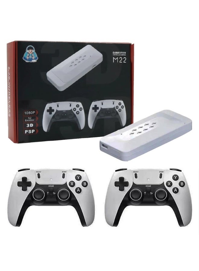 BlueFire M22 4K Retro Game Stick Console | 20,000+ Classic PSP/PS1 Games | 52 Emulators | 64GB Memory | 2.4G Wireless Controller | Supports 8K/4K Output | Plug & Play - Image 4