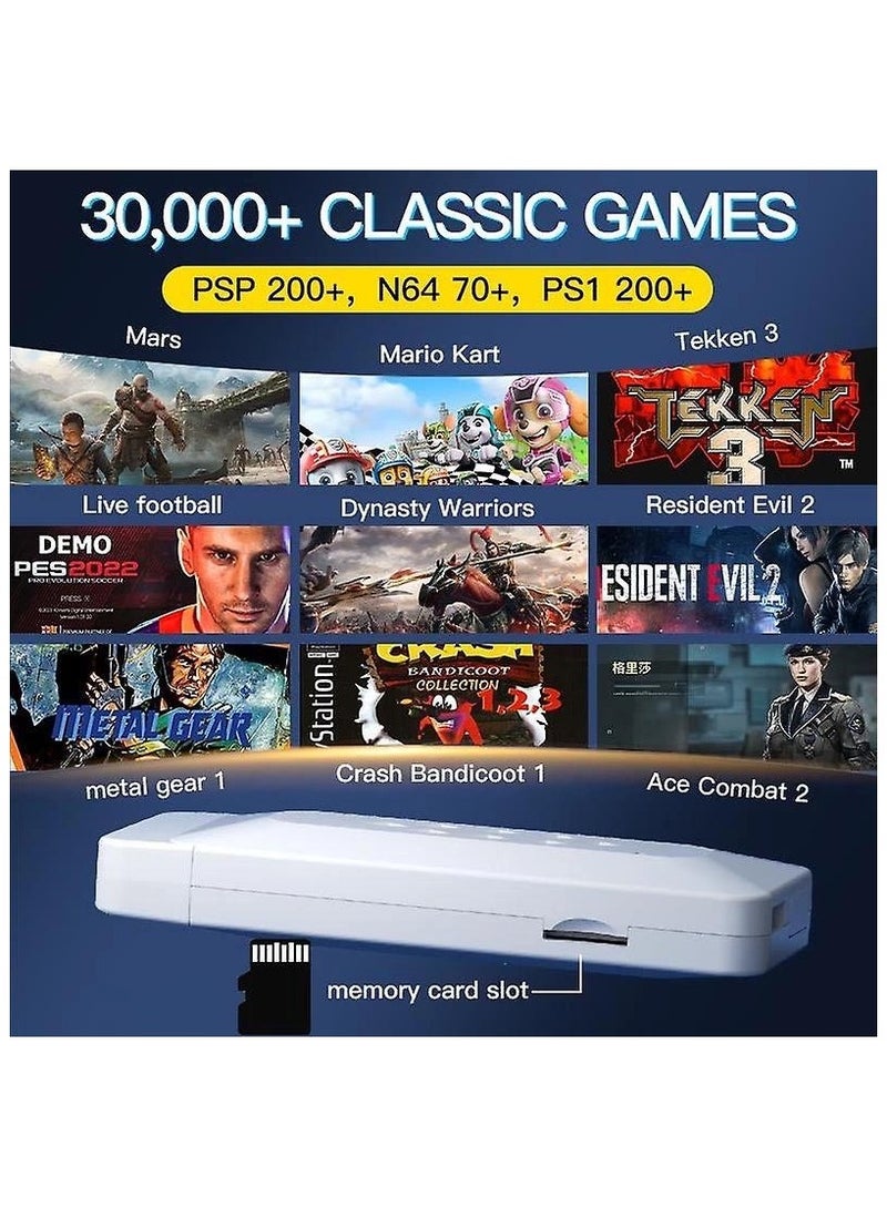 BlueFire M22 4K Retro Game Stick Console | 20,000+ Classic PSP/PS1 Games | 52 Emulators | 64GB Memory | 2.4G Wireless Controller | Supports 8K/4K Output | Plug & Play - Image 5