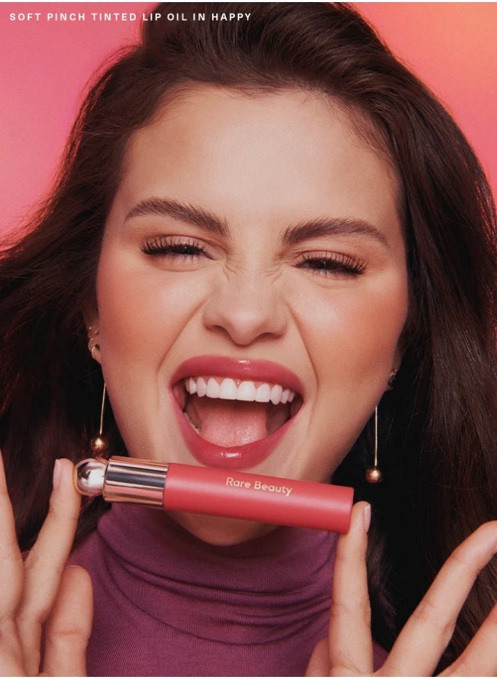 Rare Beauty Soft Pinch Tinted Lip Oil Happy - Image 2
