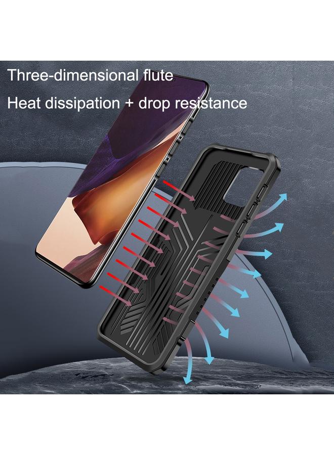 اس-توب جراب لهاتف Samsung Galaxy Note 20 Ultra Machine Armor Warrior مقاوم للصدمات من البولي كربونات + جراب واقٍ من مادة TPU - Image 3