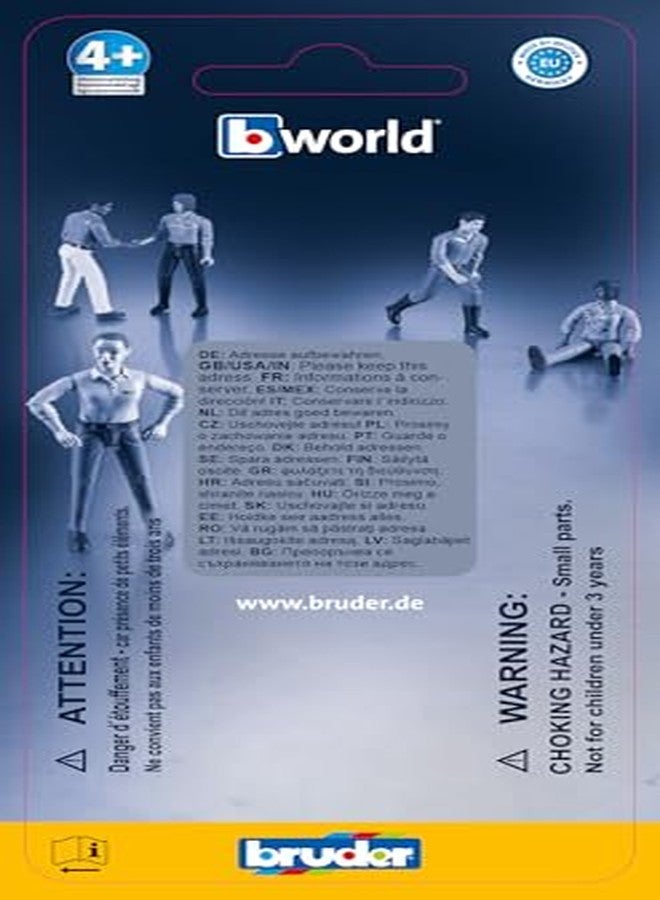 Bruder Woman with Light Skin/Dark Blue Jeans Toy Figure - Image 3